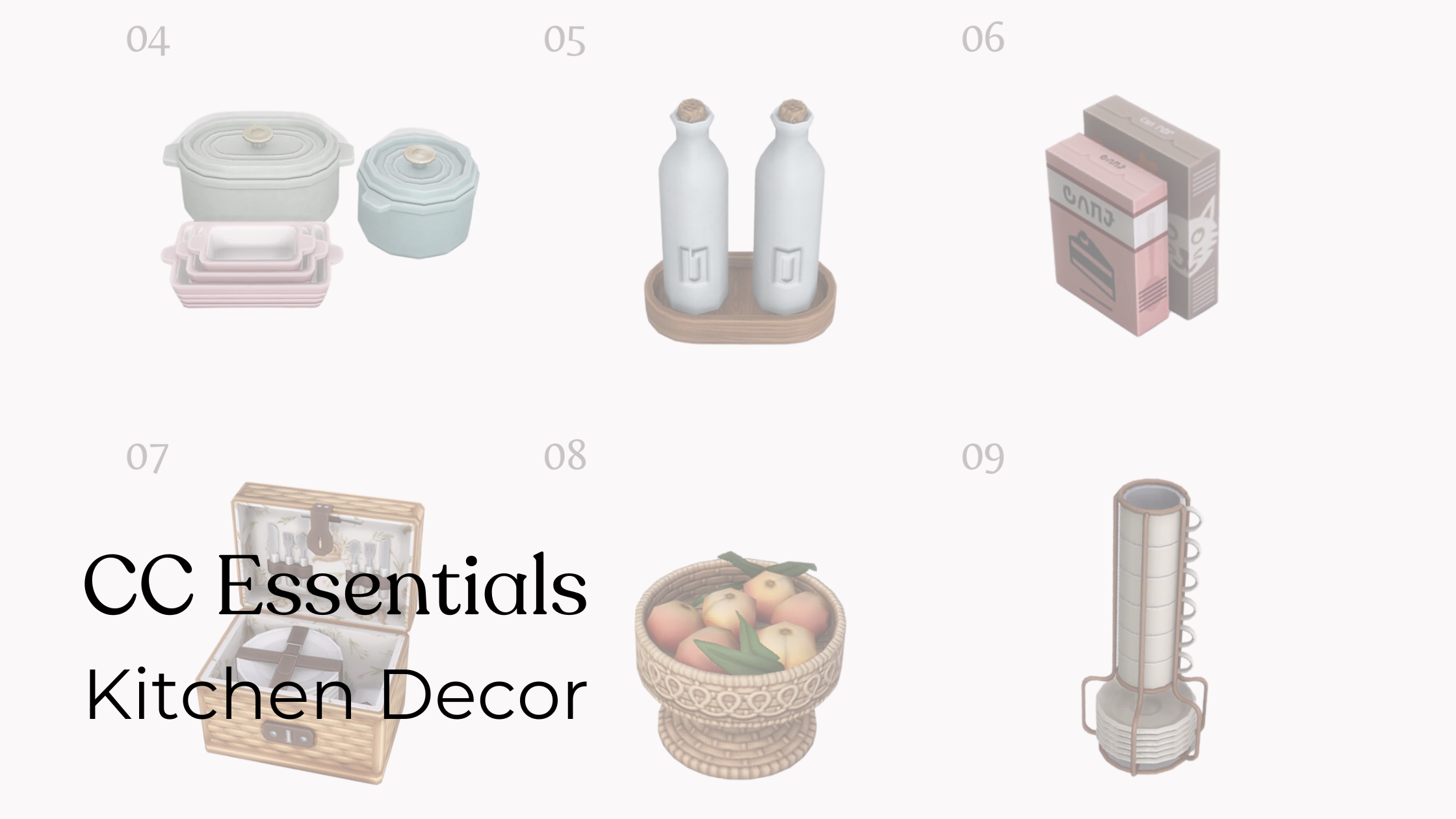 CC Essentials – Cute Kitchen Decor